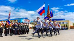 Министр МВД России побывал на торжественной церемонии закрытия  военно-спортивного сбора в Волгограде